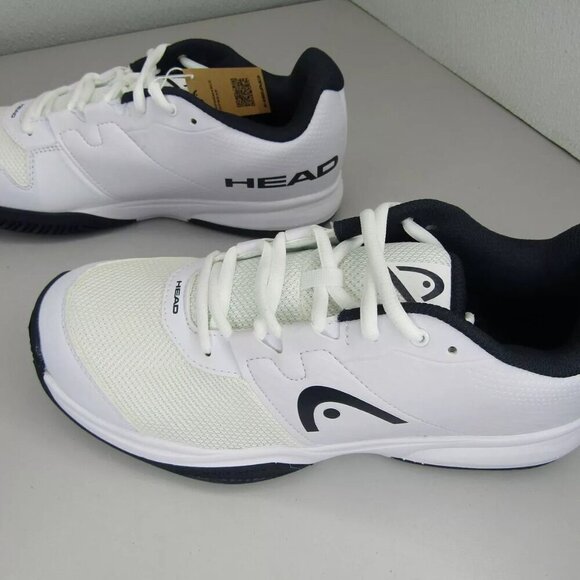 NEW HEAD Mens Revolt Court Athletic Sneakers Tennis Shoes White Blue Size 10 - Picture 2 of 8